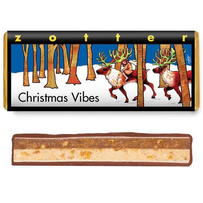 Zotter Organic Hand-scooped Christmas Vibes - Apricot Vanilla