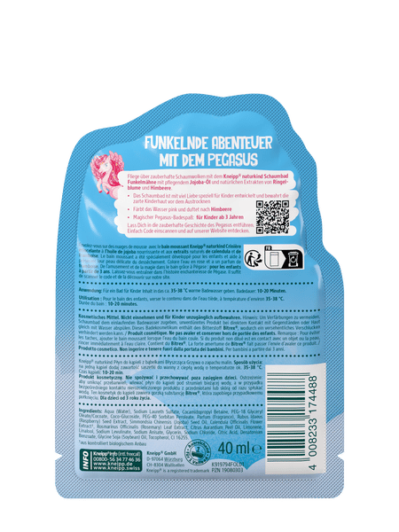 Kneipp Naturkind Schaumbad Funkelmähne
