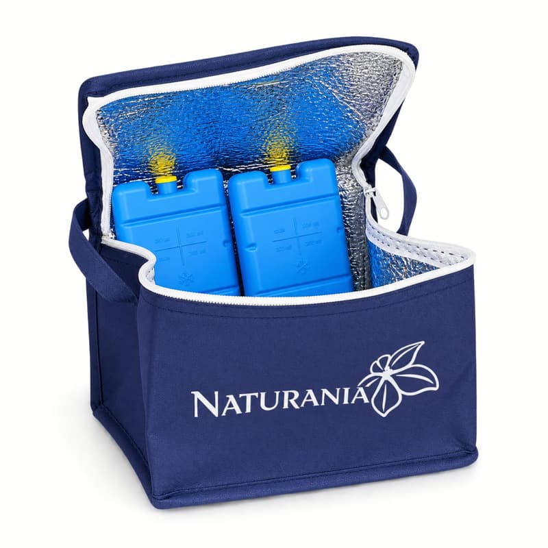 Naturania Kühltasche inklusive 2 Kühlakkus