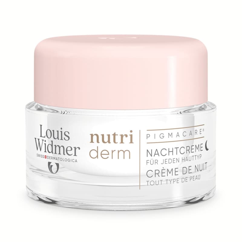 Louis Widmer nutriderm Pigmacare® Nachtcreme - ohne Parfum