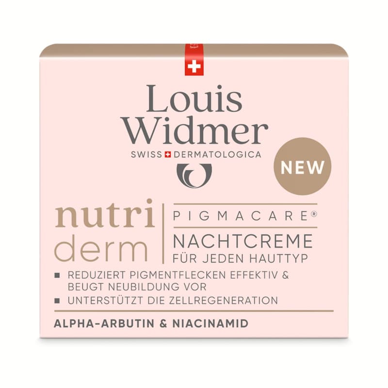 Louis Widmer nutriderm Pigmacare® Nachtcreme - ohne Parfum