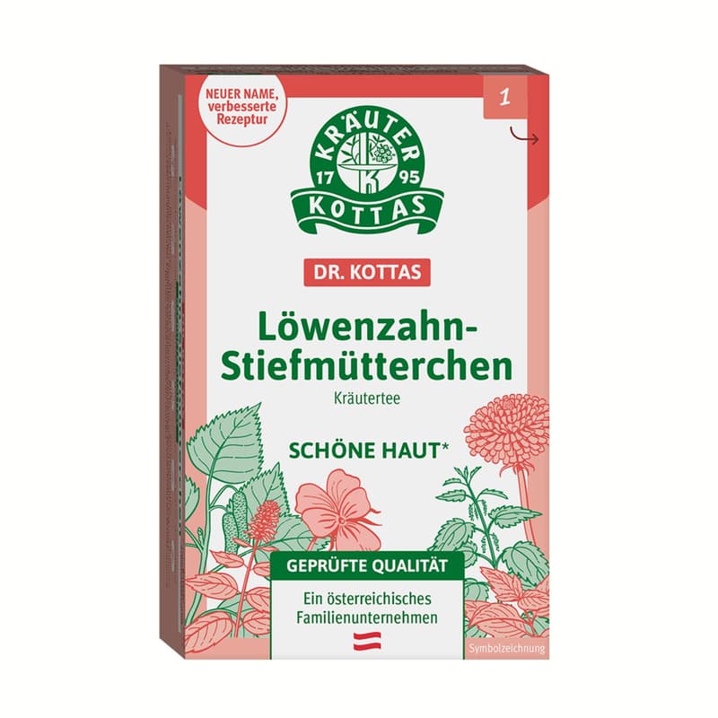 Dr. Kottas Schöne Haut Löwenzahn-Stiefmütterchen
