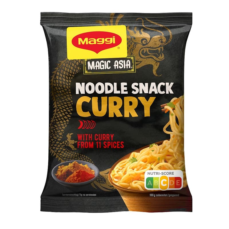 Maggi Magic Asia Nudel Snack Curry Fertiggericht