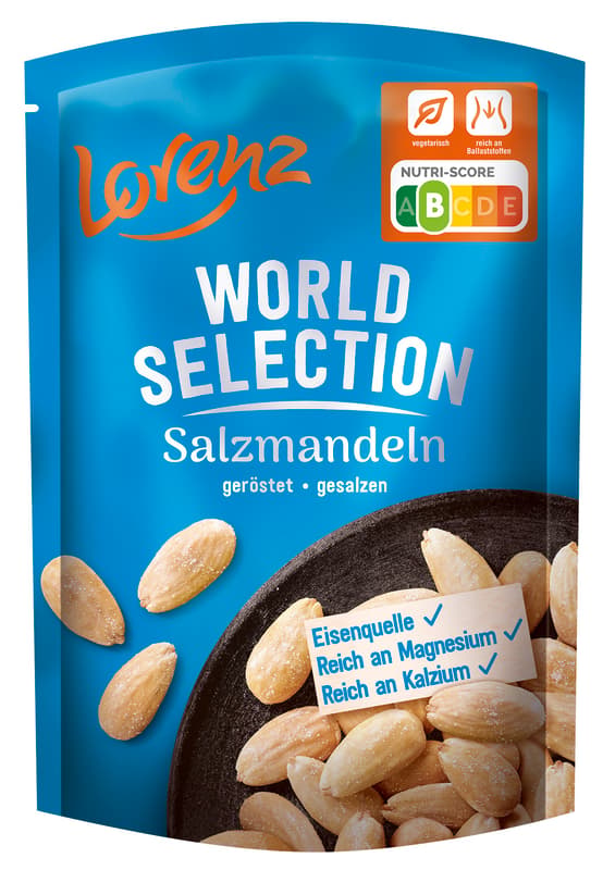 Lorenz World Selection Salted Almonds