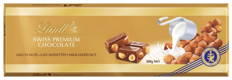Lindt Gold Bar Milk-Nut