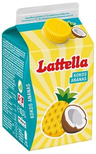 Lattella Coconut-Pineapple