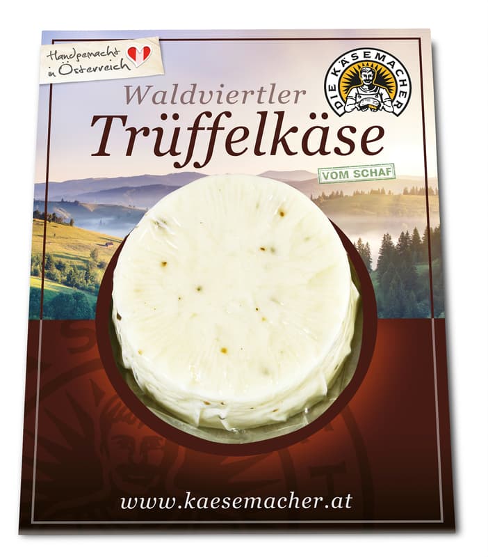 Käsemacher Waldviertler sheep's milk truffle cheese