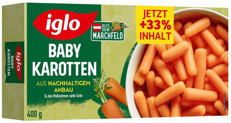 Iglo Babykarotten (tiefgekühlt)
