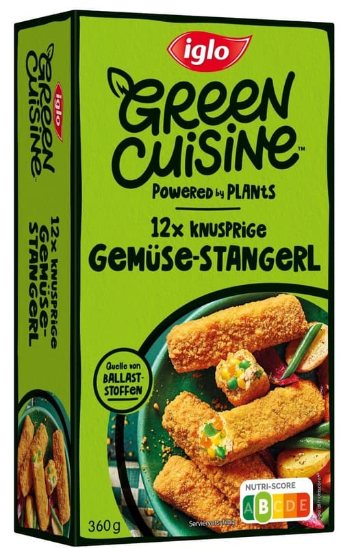 Iglo Green Cuisine 12 vegetable stangerls