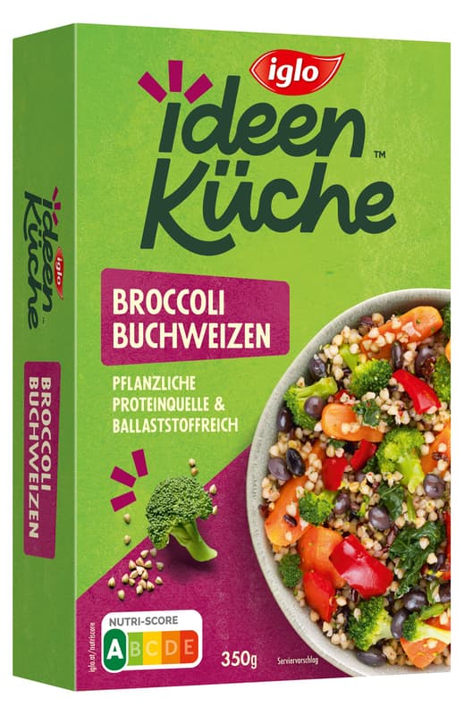 Iglo kitchen of ideas with broccoli buckwheat