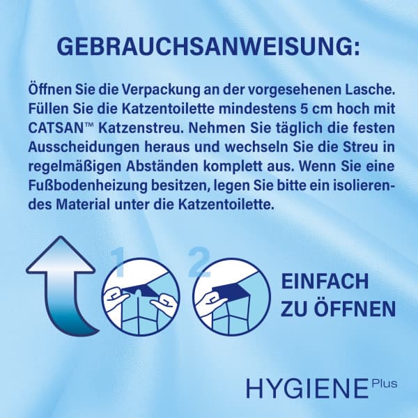 Catsan Hygiene Plus nicht klumpend