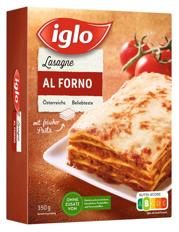 Iglo Lasagne al Forno (tiefgekühlt)