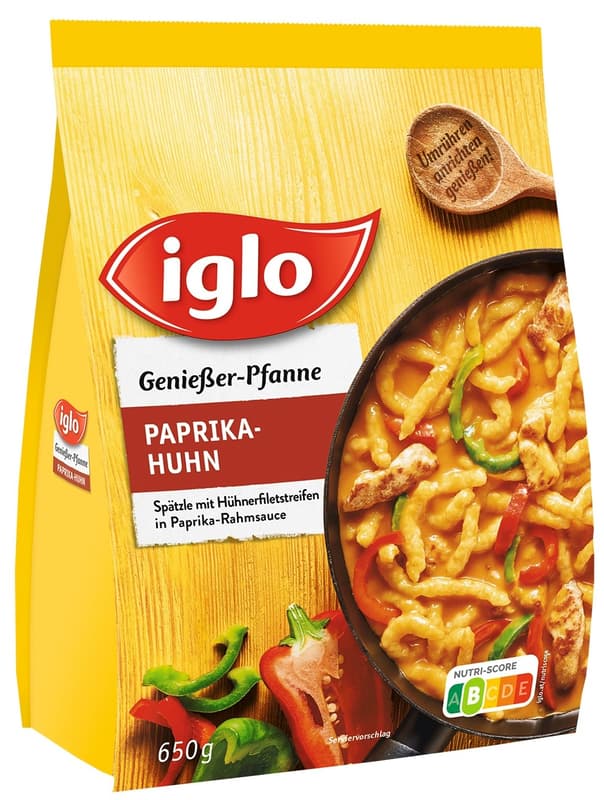 Iglo Paprika Chicken Skillet