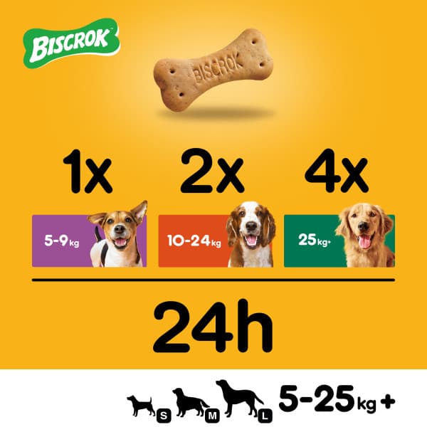 Pedigree Biscrok in 3 Geschmacksrichtungen