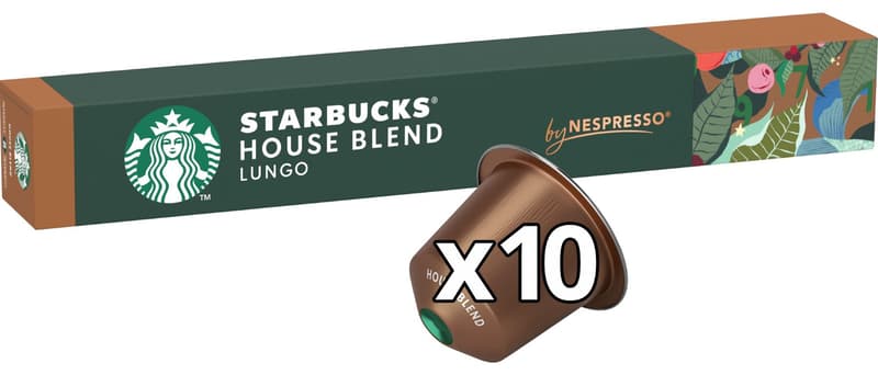 STARBUCKS House Blend Kaffeekapseln für NESPRESSO