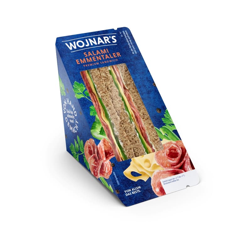 Wojnar Premium Salami Emmental Sandwich
