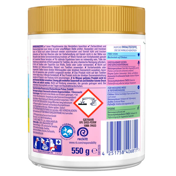 Vanish Power White Powder