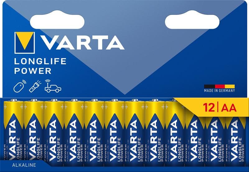 VARTA LONGLIFE Power AA Blister 12