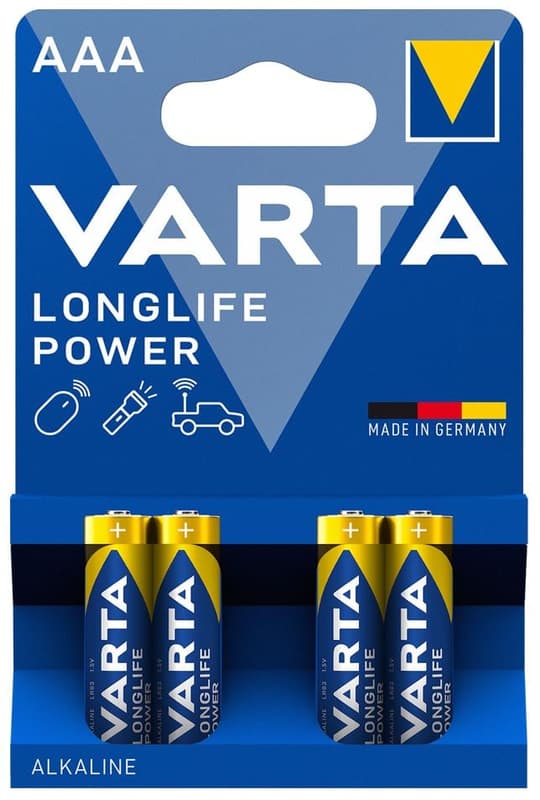 VARTA LONGLIFE Power AAA Blister 4