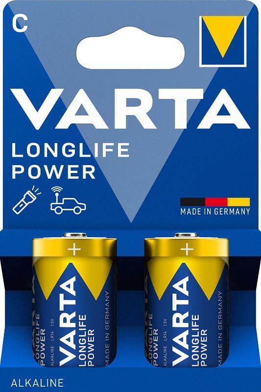 VARTA LONGLIFE Power C Blister 2