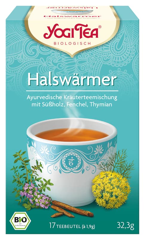 Yogi Halswärmer BIO Teebeutel