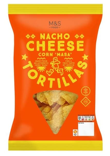Marks & Spencer Nacho Cheese Tortilla