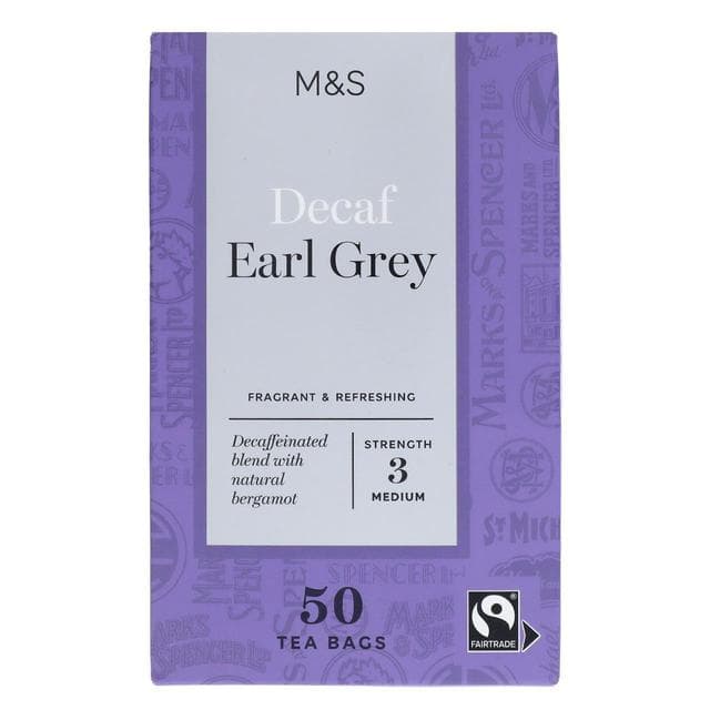 Marks & Spencer Decaffeinated Earl Gray Tea