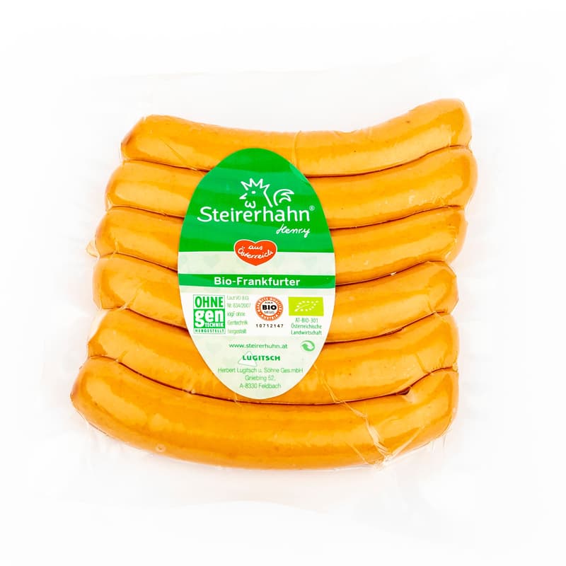 Steirerhahn Henry BIO Frankfurter