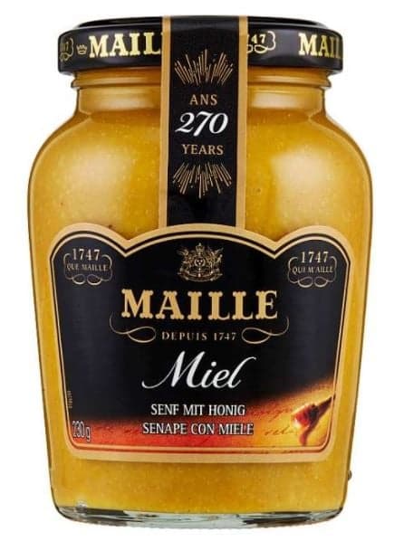 Maille Dijon mustard with honey
