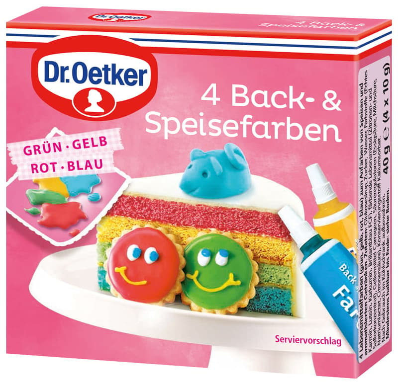 Dr. Oetker Back- und Speisefarben