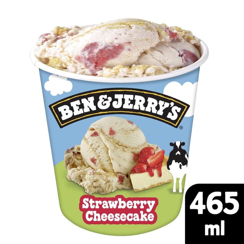 Ben & Jerry's Strawberry Cheesecake