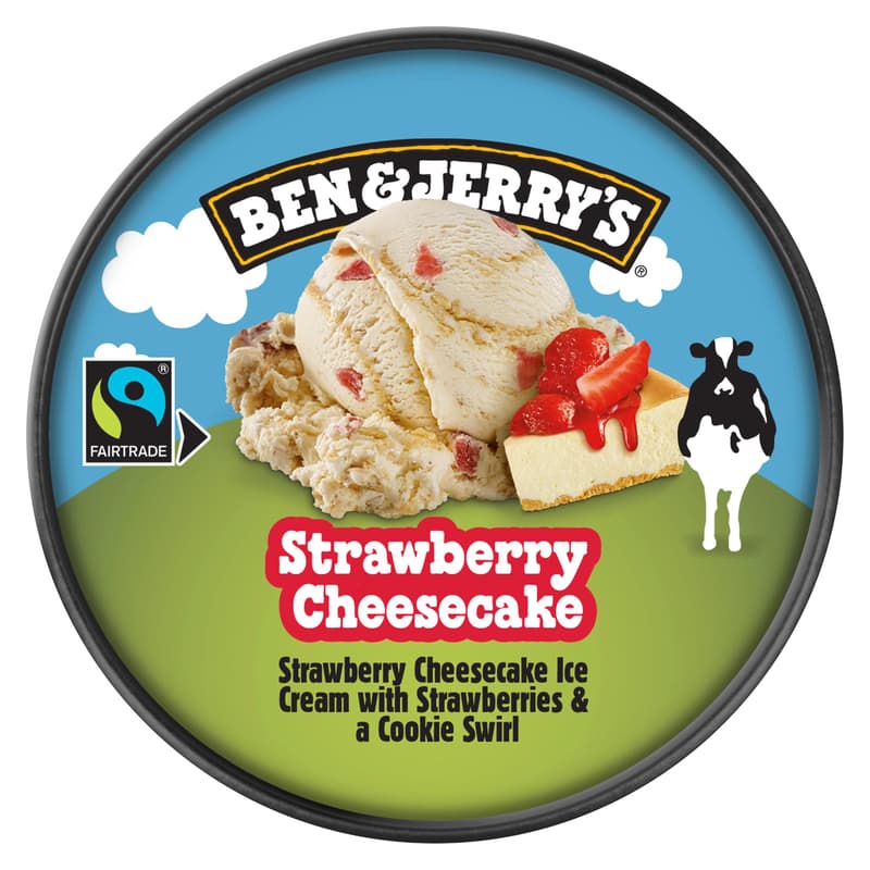 Ben & Jerry's Strawberry Cheesecake