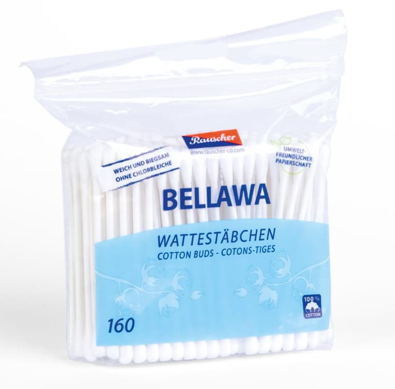 Bellawa cotton buds paper shaft reclosable