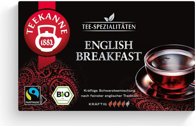 Teekanne Tea Specialities English Breakfast BIO/FT