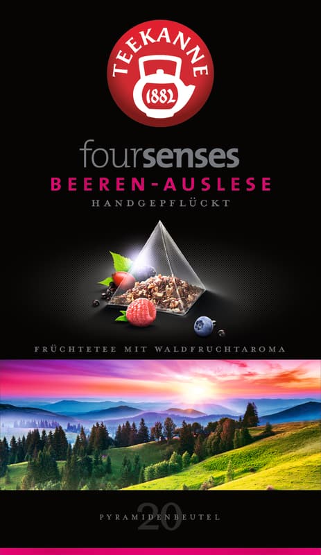 Teekanne Foursenses Beerenauslese Teebeutel