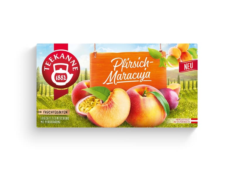 Teekanne Fruit Garden Peach-Passion Fruit