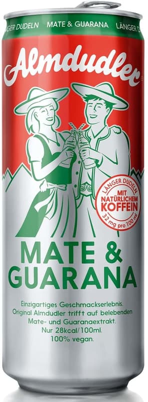 Almdudler Mate & Guarana (EinwegPFAND)