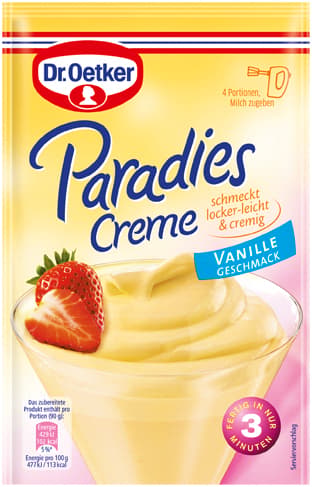 Dr. Oetker Paradiescreme Vanille