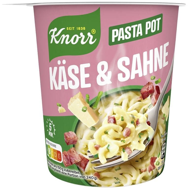 Knorr Pasta Snack Käse-Sahne-Sauce