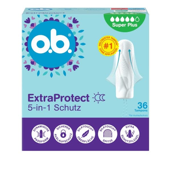 o.b. Flexia Day + Night Super+ Comfort