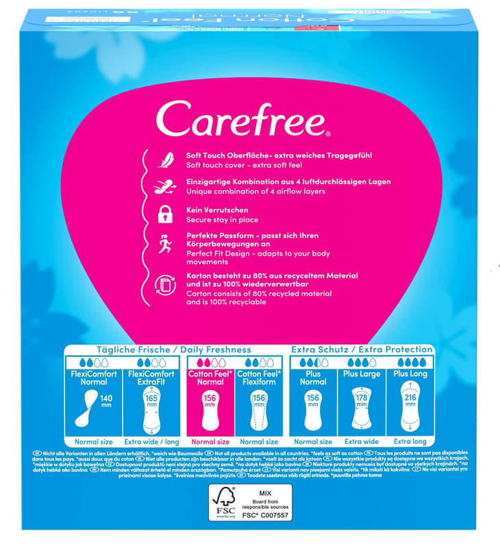 Carefree Cotton Feel Normal