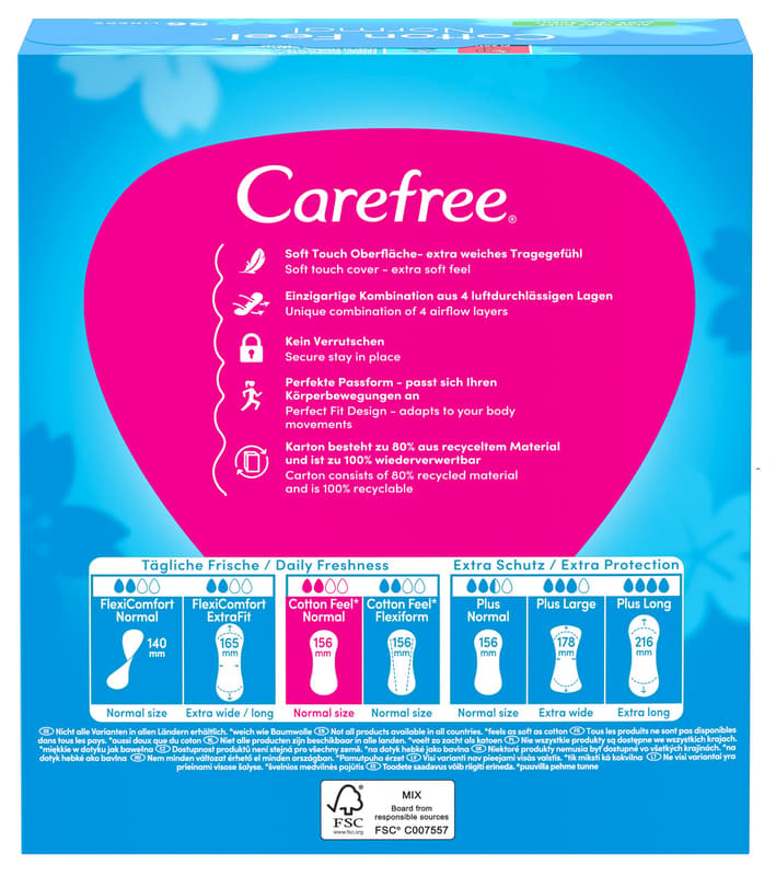Carefree Cotton Feel Aloe
