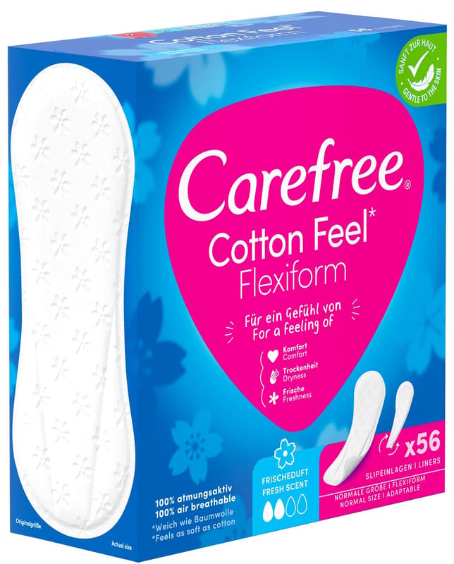 Carefree Cotton Feel Flexiform Fresh