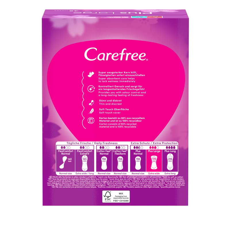 Carefree Plus Large