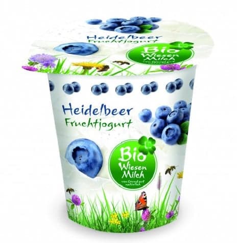 Kärntnermilch BIO Wiesenmilch Fruchtjoghurt Heidelbeer
