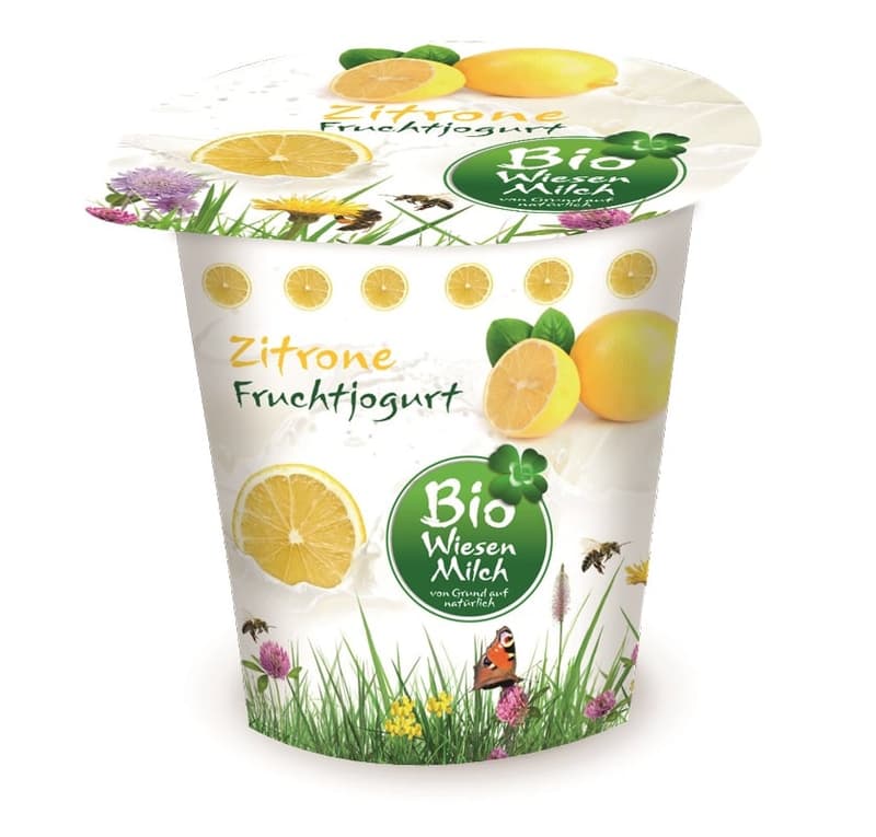 Kärntnermilch BIO Wiesenmilch Fruchtjoghurt Zitrone