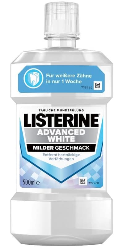 Listerine Advanced White Mild Flavour