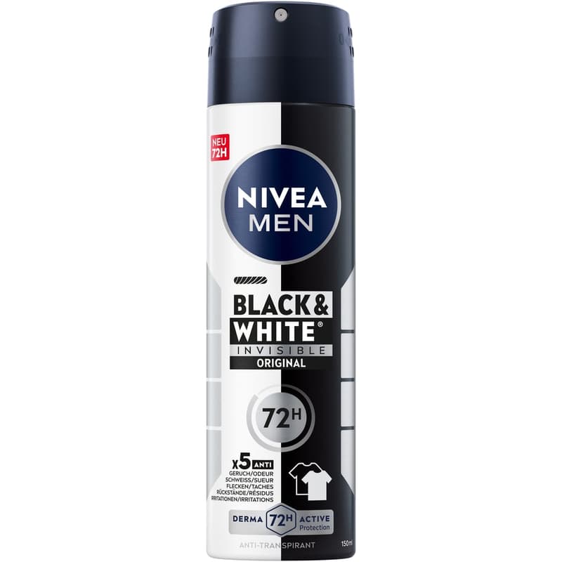 Nivea Men Invisible for Black & White Power Spray