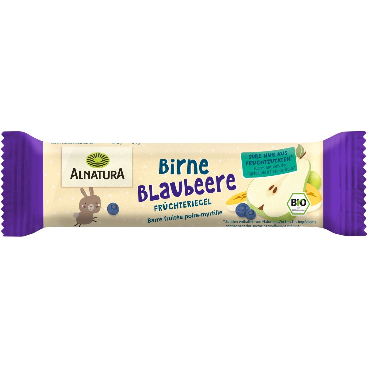 Alnatura BIO Birne-Blaubeere Früchteriegel