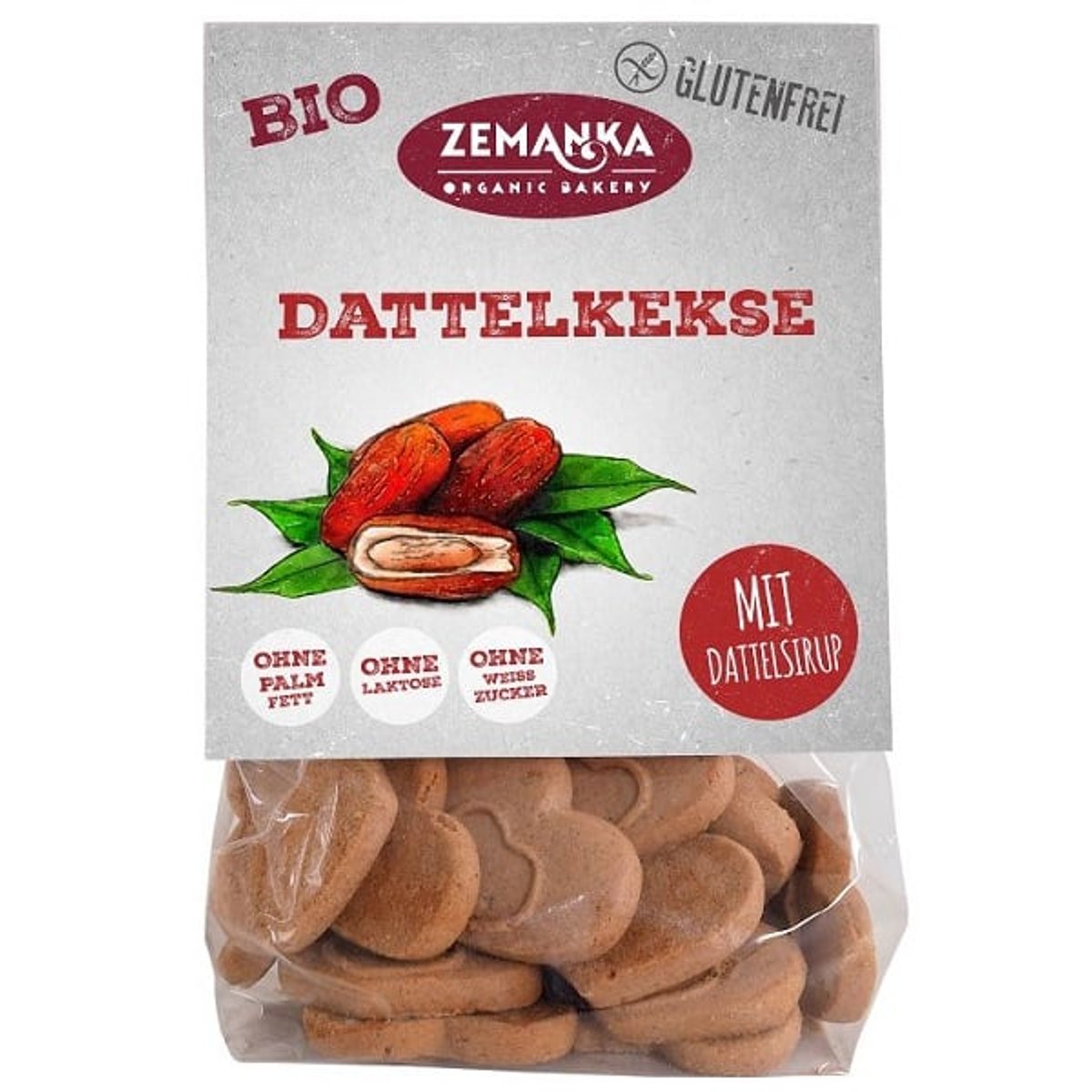 Zemanka BIO Dattelkekse glutenfrei